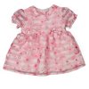 J33833: Baby Girls Lined Party Dress- Coral (1-2 Years)